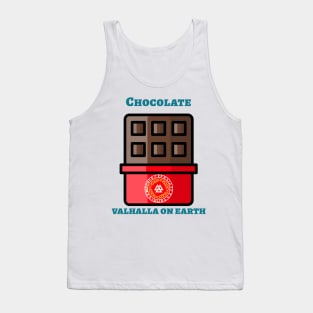 Chocolate Valhalla on earth Tank Top